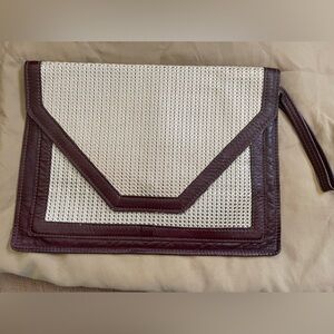 Vintage Gaetano New York Envelope Clutch with hand strap.